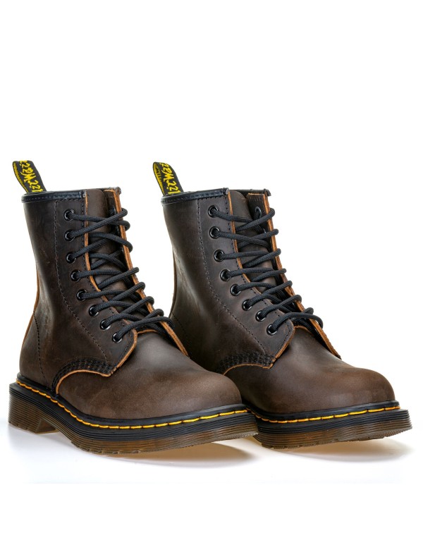 БОТИНКИ DR. MARTENS 1460 CRAZY HORSE КОРИЧНЕВЫЕ