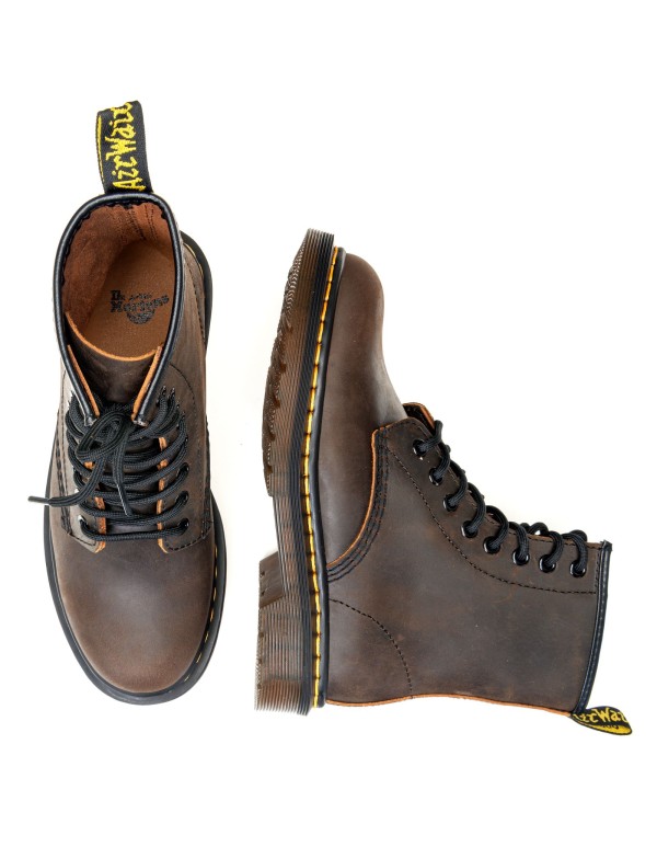 БОТИНКИ DR. MARTENS 1460 CRAZY HORSE КОРИЧНЕВЫЕ