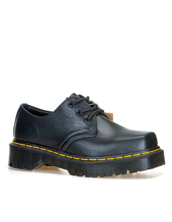 ПОЛУБОТИНКИ DR MARTENS 1461 BEX SMOOTH SQUARE OXFORD BLACK