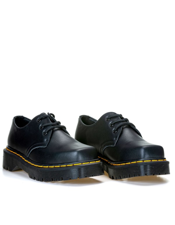 ПОЛУБОТИНКИ DR MARTENS 1461 BEX SMOOTH SQUARE OXFORD BLACK