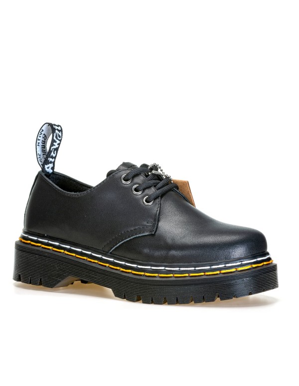 ПОЛУБОТИНКИ DR MARTENS 1461 BEX SMOOTH SQUARE OXFORD BLACK