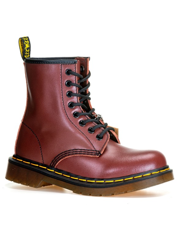 DR MARTENS 1460 SMOOTH CHERRY RED NARROW FIT