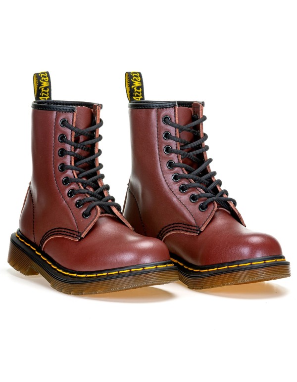 DR MARTENS 1460 SMOOTH CHERRY RED NARROW FIT