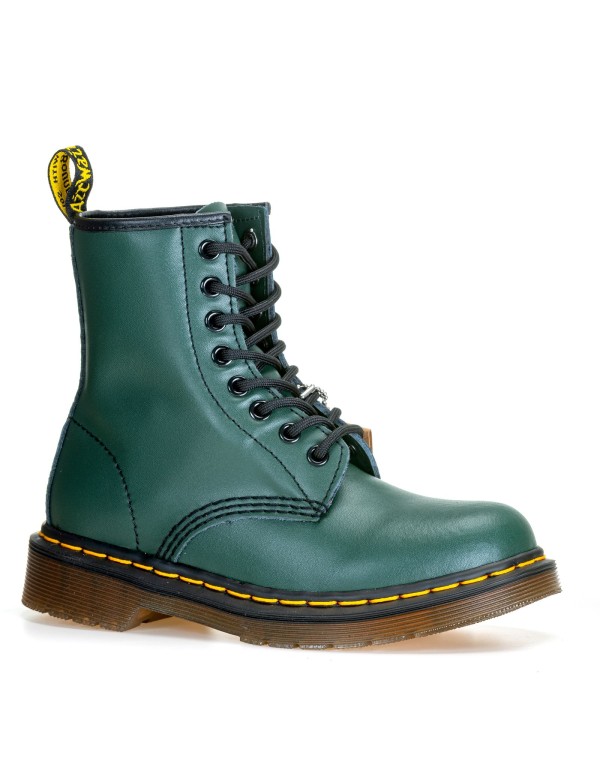 DR MARTENS 1460 SMOOTH LEATHER LACE UP BOOTS