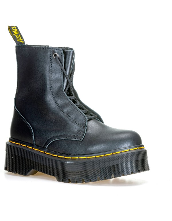 DR MARTENS JARRICK SMOOTH LEATHER PLATFORM BOOTS