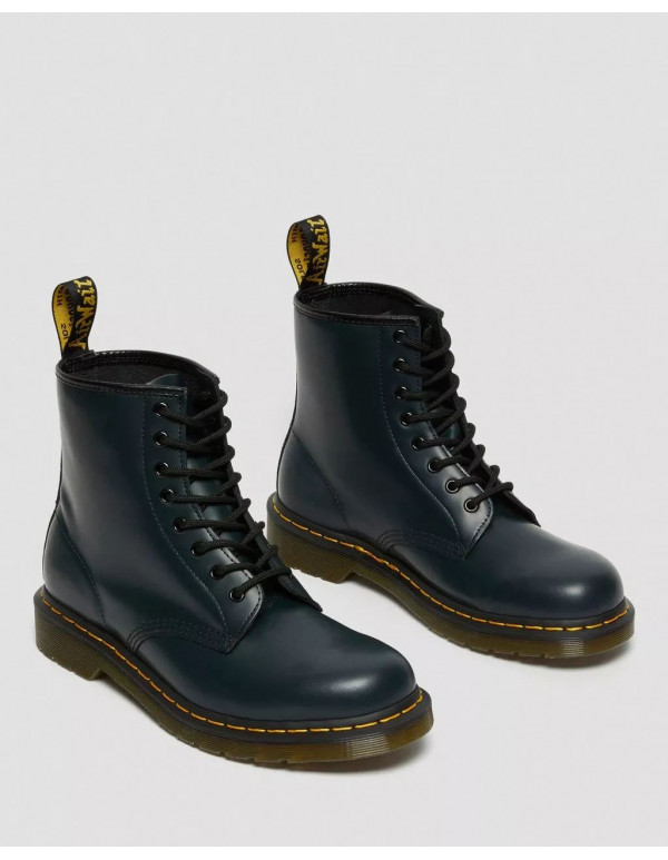 DR MARTENS 1460 SMOOTH LEATHER LACE UP BOOTS NAVY