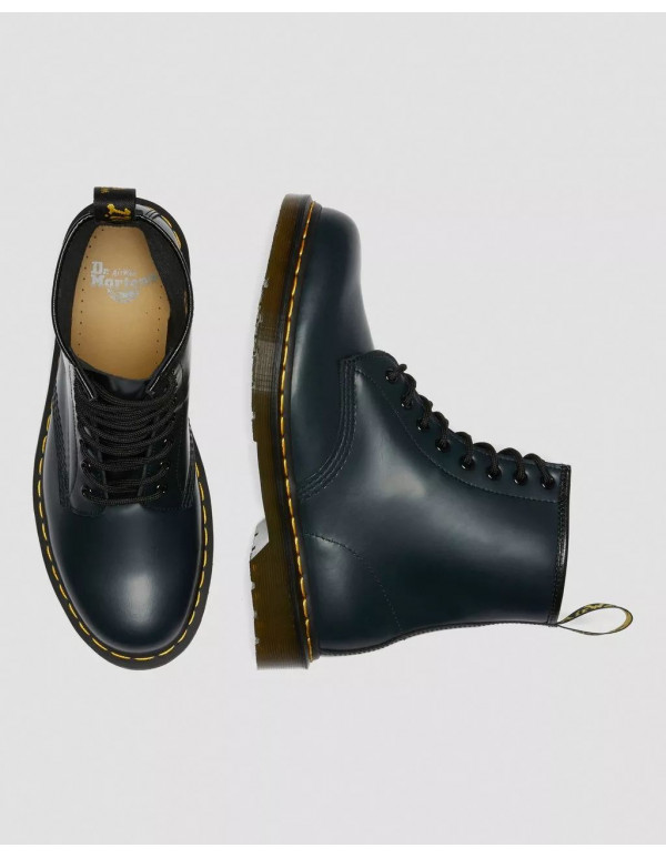 DR MARTENS 1460 SMOOTH LEATHER LACE UP BOOTS NAVY