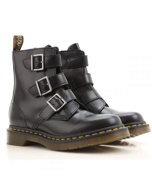 DR MARTENS 1460 BUCKLE BOOTS