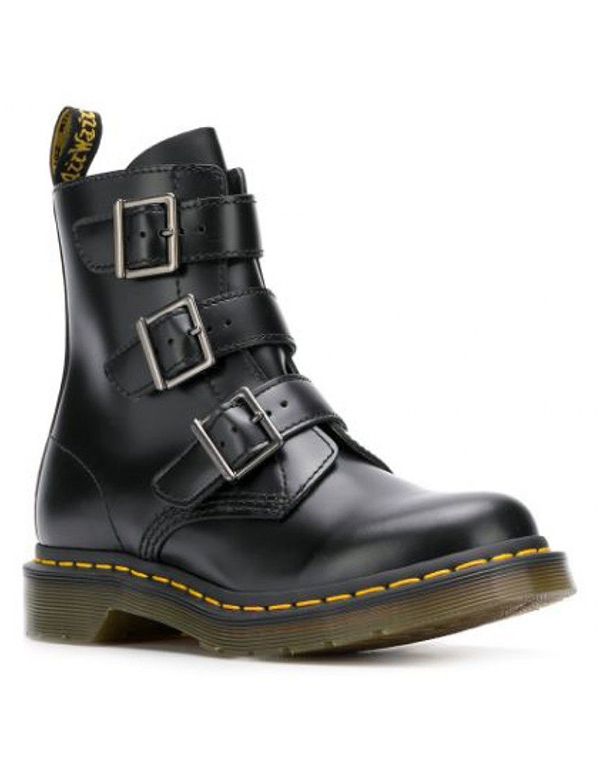 DR MARTENS 1460 BUCKLE BOOTS