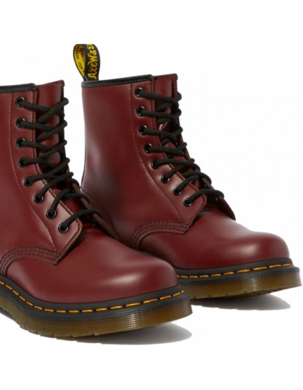 DR MARTENS 1460 SMOOTH CHERRY RED NARROW FIT