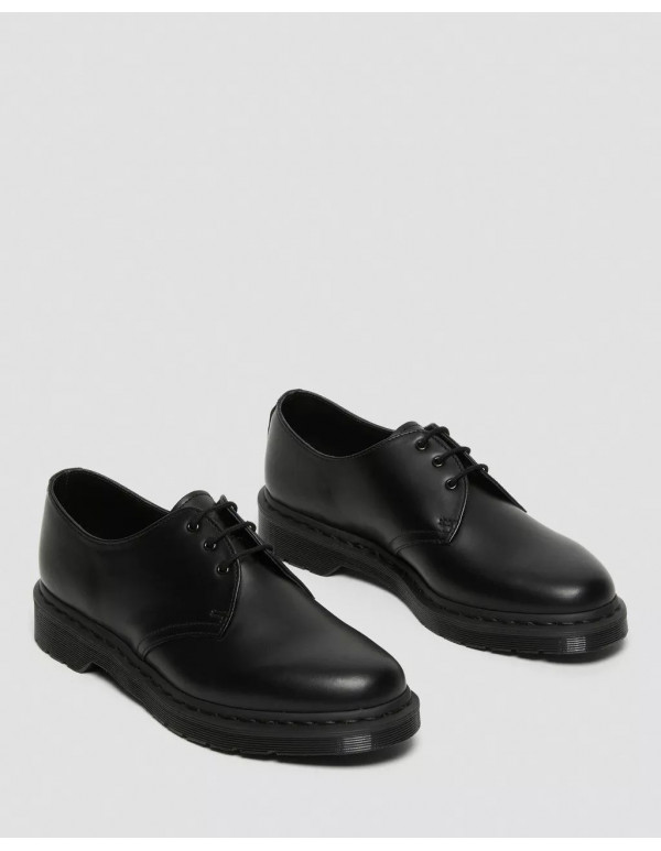 DR MARTENS 1461 MONO SMOOTH LEATHER OXFORD SHOES