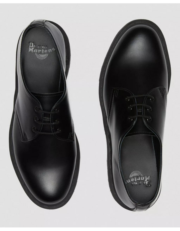 DR MARTENS 1461 MONO SMOOTH LEATHER OXFORD SHOES