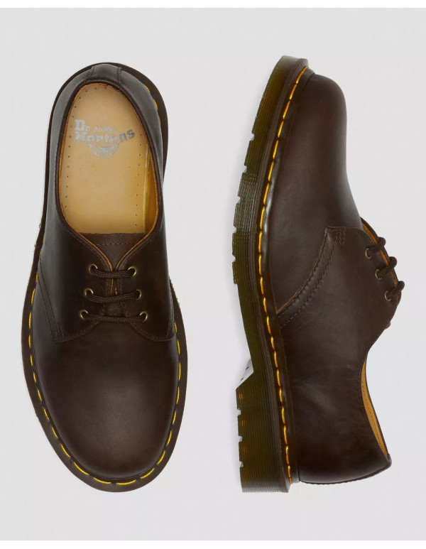 DR MARTENS 1461 CRAZY HORSE LEATHER OXFORD SHOES