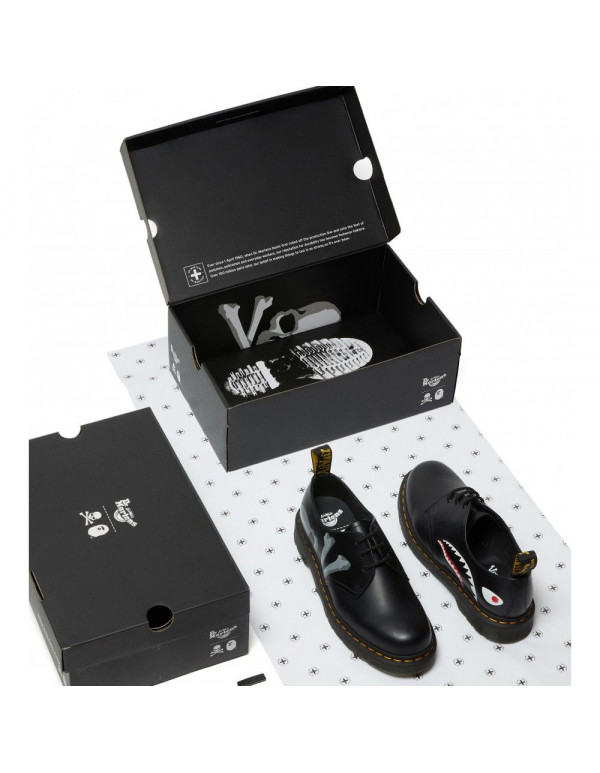 DR MARTENS 1461 MASTERMIND WORLD X BAPE