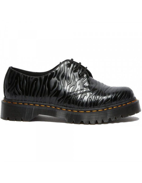 DR MARTENS 1461 BEX ZEBRA EMBOSS LEATHER OXFORD