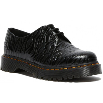 DR MARTENS 1461 BEX ZEBRA EMBOSS LEATHER OXFORD