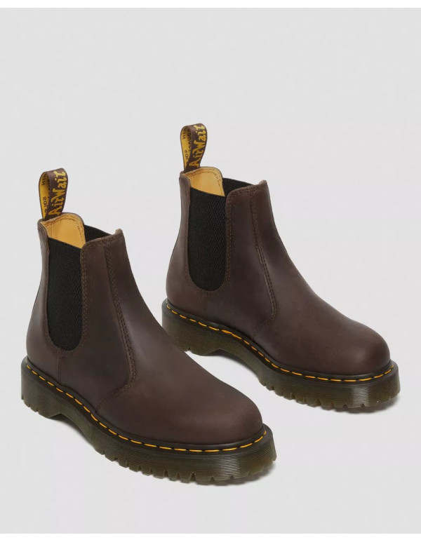 DR MARTENS 2976 BEX CRAZY HORSE CHELSEA BOOTS