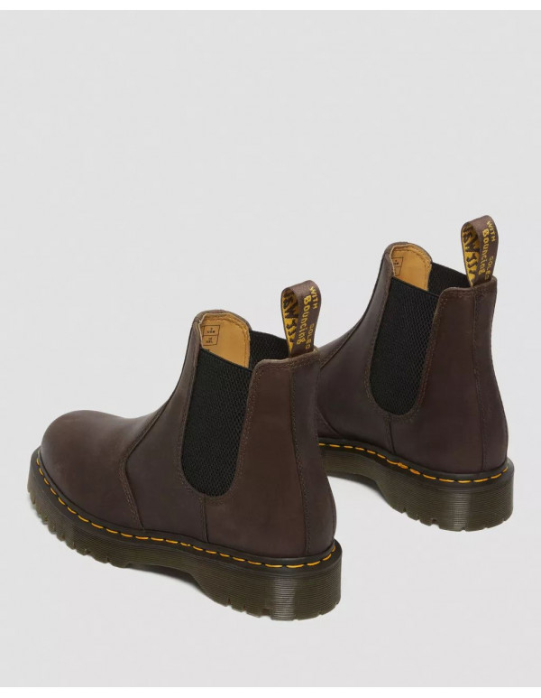 DR MARTENS 2976 BEX CRAZY HORSE CHELSEA BOOTS