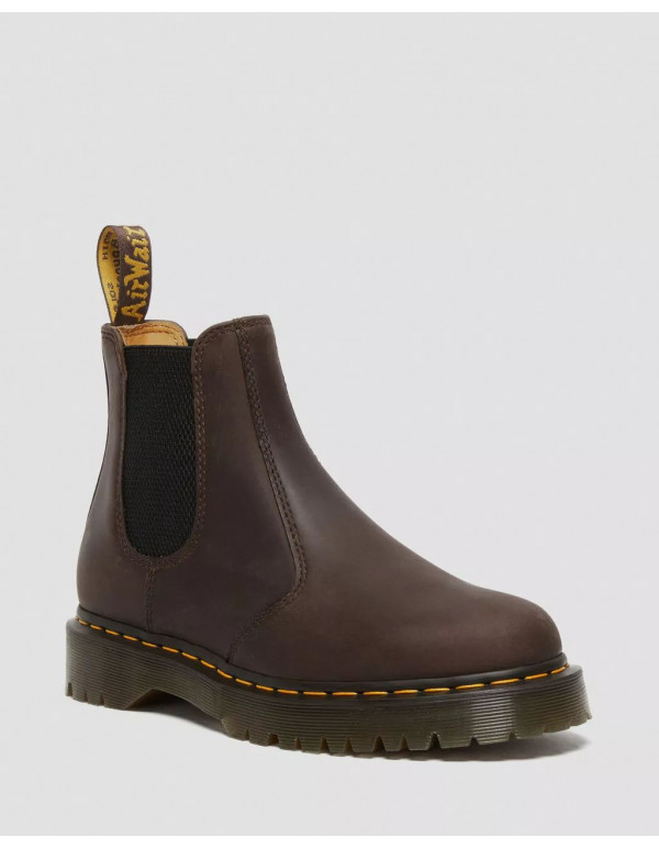 DR MARTENS 2976 BEX CRAZY HORSE CHELSEA BOOTS