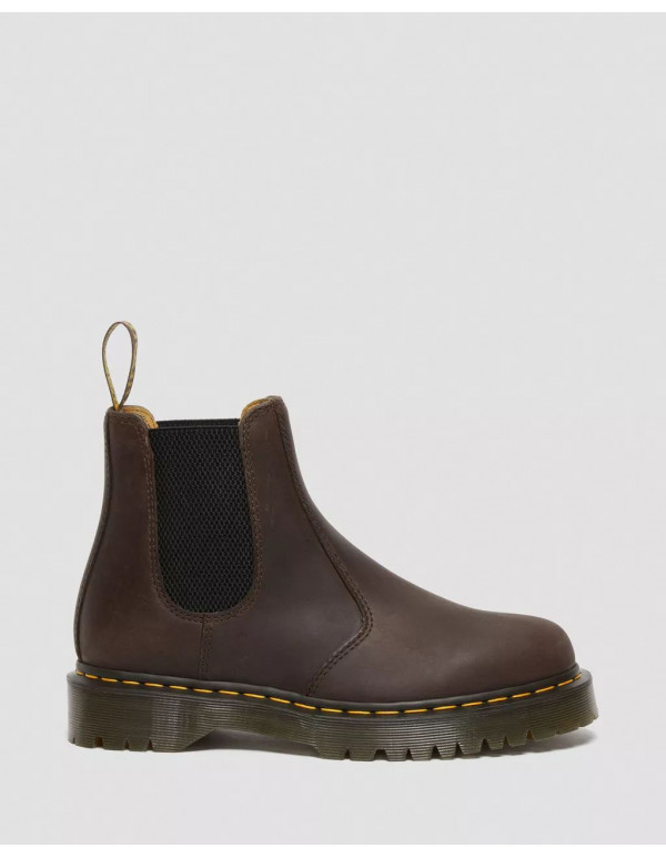 DR MARTENS 2976 BEX CRAZY HORSE CHELSEA BOOTS