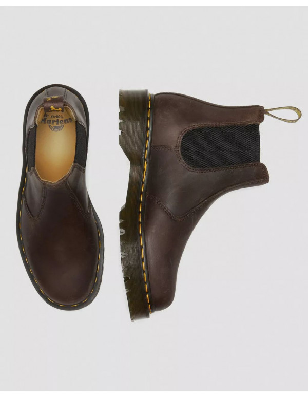 DR MARTENS 2976 BEX CRAZY HORSE CHELSEA BOOTS