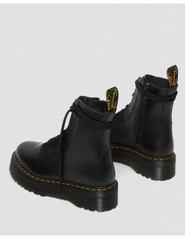 DR MARTENS JARRICK SMOOTH LEATHER PLATFORM BOOTS