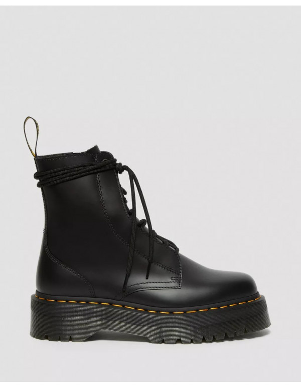 DR MARTENS JARRICK SMOOTH LEATHER PLATFORM BOOTS